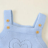 Baby New Born Bunny Rabbit Knitted Jumpsuits One Piece