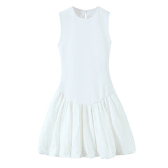 Women Casual A Line Frill Dress