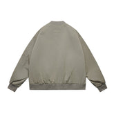 Men Multi-Pocket Loose Bomber Jacket