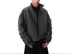 Men Casual Sleek Bomber Jacket