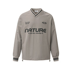 Unisex Casual Pullover Baseball Sweatshirt