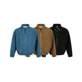 Men Corduroy Cotton Trucker Jacket