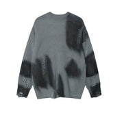 Unisex Knitted Tie Dye Sweater