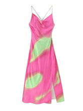 Women Backless Spaghetti Strap Dresses