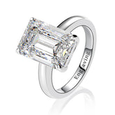 Sterling Silver 925 Gemstone Diamond Ring