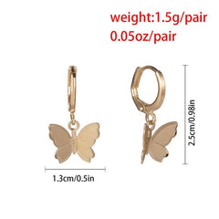 Women Crystal Butterfly Choker Pendant