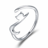 Women 925 Sterling Silver Animal Style Rings