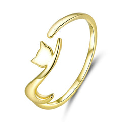 Women 925 Sterling Silver Animal Style Rings