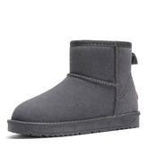 Genuine Leather Waterproof Warm Ankle Boots
