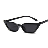 Woman Vintage Cat Eye Mirror Reflective Sunglasses UV400