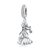 Sterling Silver 925 Prince of the Sea Pendant Charms
