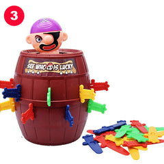 Kids Funny Lucky Game Gadget Jokes Tricky Pirate Barrel