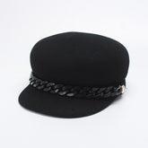 Women 100% Wool Winter Warm Newsboy Hat