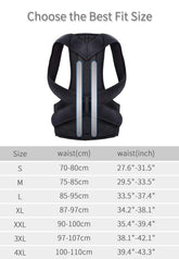 Men Back Brace Posture Corrector Belt