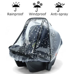 Baby Newborn Safety Seat Waterproof Transparent Cover