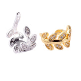 Women CZ Zircon Non-Pierced Ear Cuff Clip Earrings