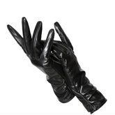 Women Genuine sheepskin Leather colour gloves