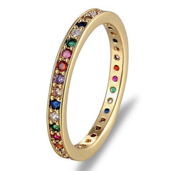 Accessories Women CZ Eternity Band Ring