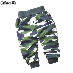 Newborn Baby Boy Cotton Camouflage SweatPants