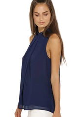 Women Casual Sleeveless Blouse Tops