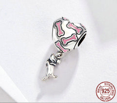 Sterling Silver 925 Heart Charm Pendant