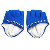 Accessories Women PU Leather Motorcycle Fingerless Gloves