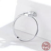 Sterling Silver 925 Fox Finger Rings