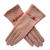 Women Cashmere Elegant Thick Warm Gloves