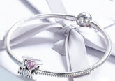 Sterling Silver 925 Women I Love Mom Gift Charm
