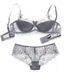 Women Sexy Lace Push Up Underwear Sets
