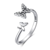 Women 925 Sterling Silver Animal Style Rings