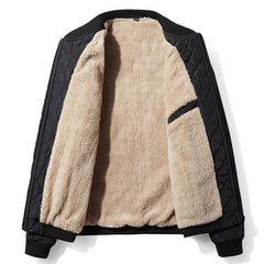 Mens Casual Winter Cotton Puffer Jacket