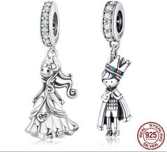 Sterling Silver 925 Prince of the Sea Pendant Charms