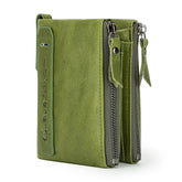 Men Vintage Genuine Cowhide Leather Wallet