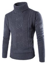 Male Pullover Slim Warm Sweater
