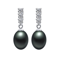 Sterling Silver 925 Pearl Drop Earrings