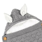 Newborn Baby Warm Knitted Stroller Toddler Knit Swaddling Blanket