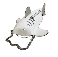 Dazzling Novel Big Shark Design Women Purse and Handbag
