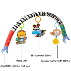 Baby Hanging Stroller Arch Car Seat Bouncer Bar Mobile Bassinet