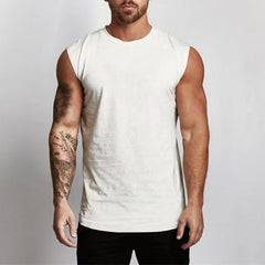 Mens Activewear Cotton Sleeveless Tank Tops