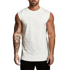 Mens Activewear Cotton Sleeveless Tank Tops