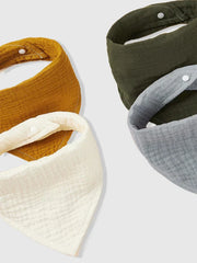 Baby Infant Absorbent Bandana Drool Bibs