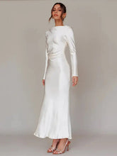 Women Bodycon Long Sleeve Evening Dress