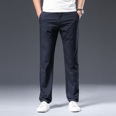 Mens Casual Straight Loose Breathable Pants
