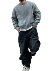Unisex Loose Hip Hop Streetwear Pullovers
