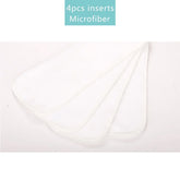 Baby Cloth Diaper Inserts 3 Layers Microfibre Nappy Inserts 35x13.5 cm