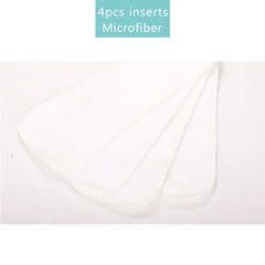 Baby Cloth Diaper Inserts 3 Layers Microfibre Nappy Inserts 35x13.5 cm