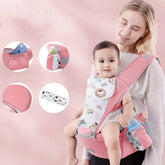 Kangaroo Shoulder Swaddle Sling Infant Kid Wrap Ergonomic Backpack Hipseat
