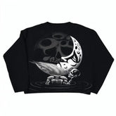 Women Anime Knit Vintage Cashmere Sweater