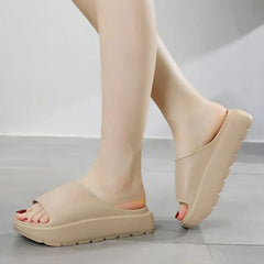 Women Casual Thick Sole Eva Beach Slippers